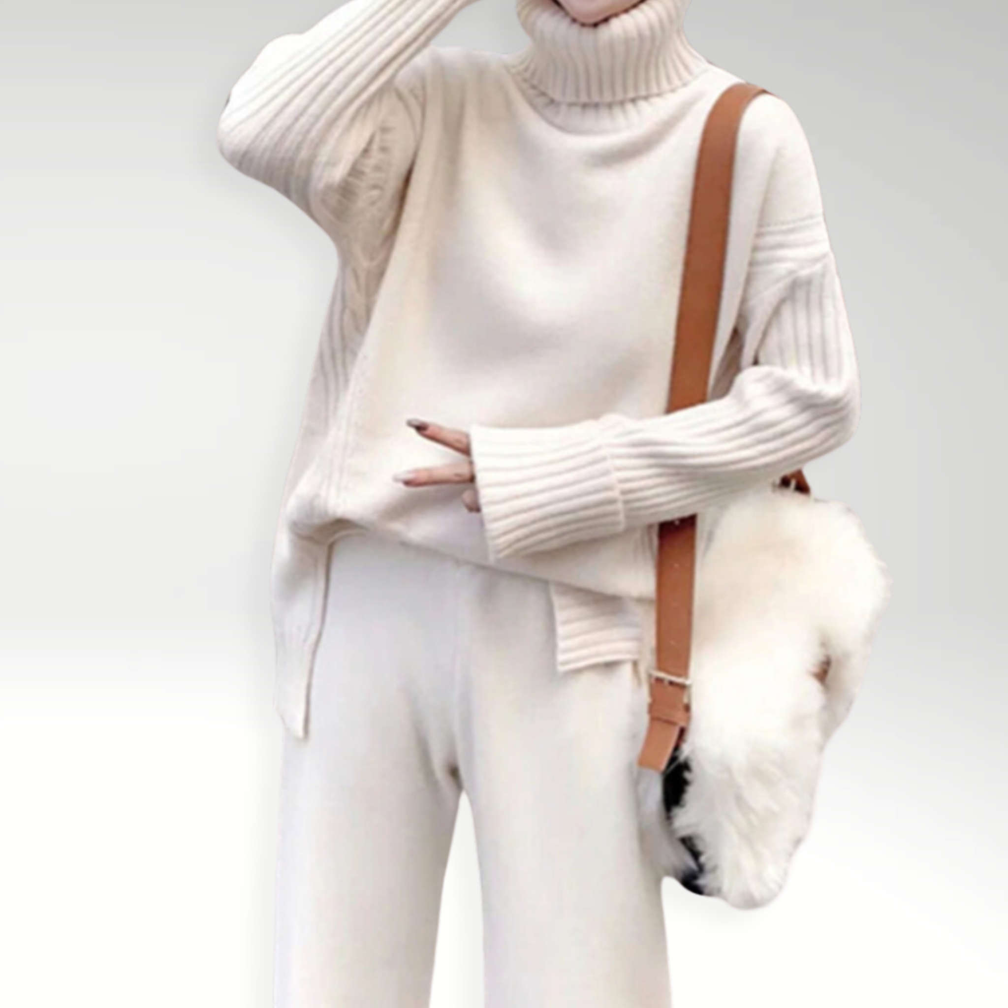 Zery™ | Luxe Turtleneck Knit Two Piece Set