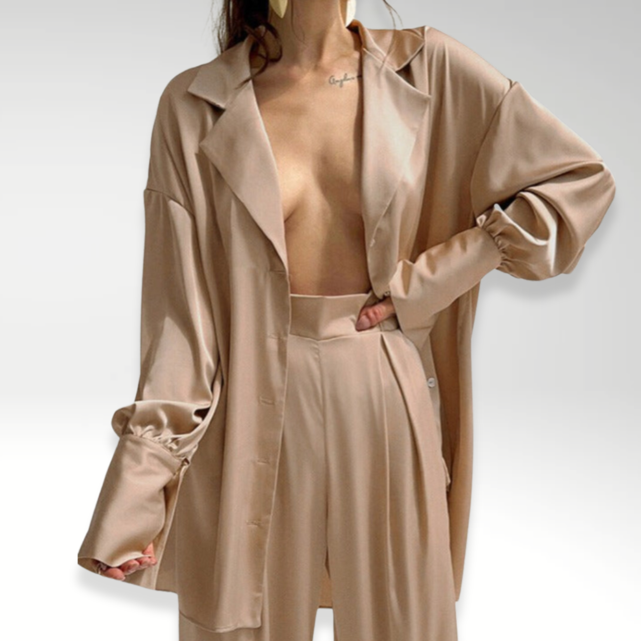 Zery™ | Elegant Soft-Touch Two-Piece Set