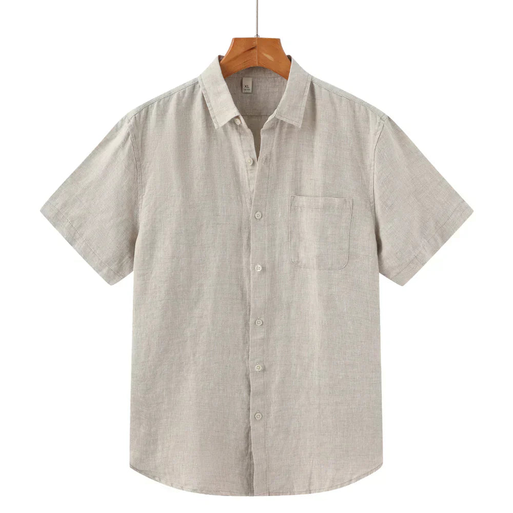 Zery™ | Linen shirt short sleeve