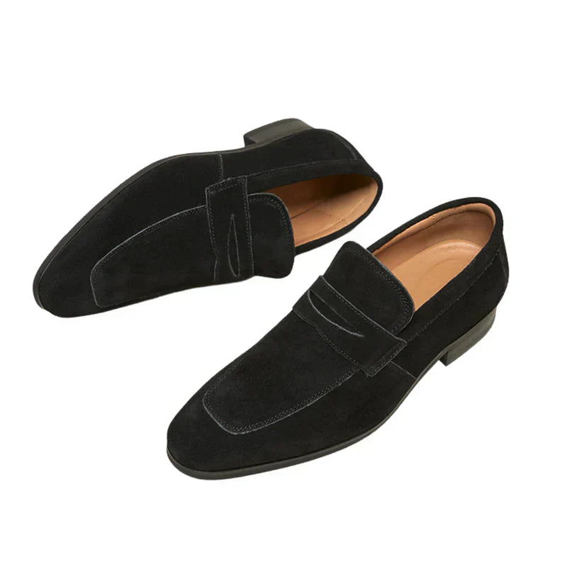 Zery™ | Suede Penny Loafers