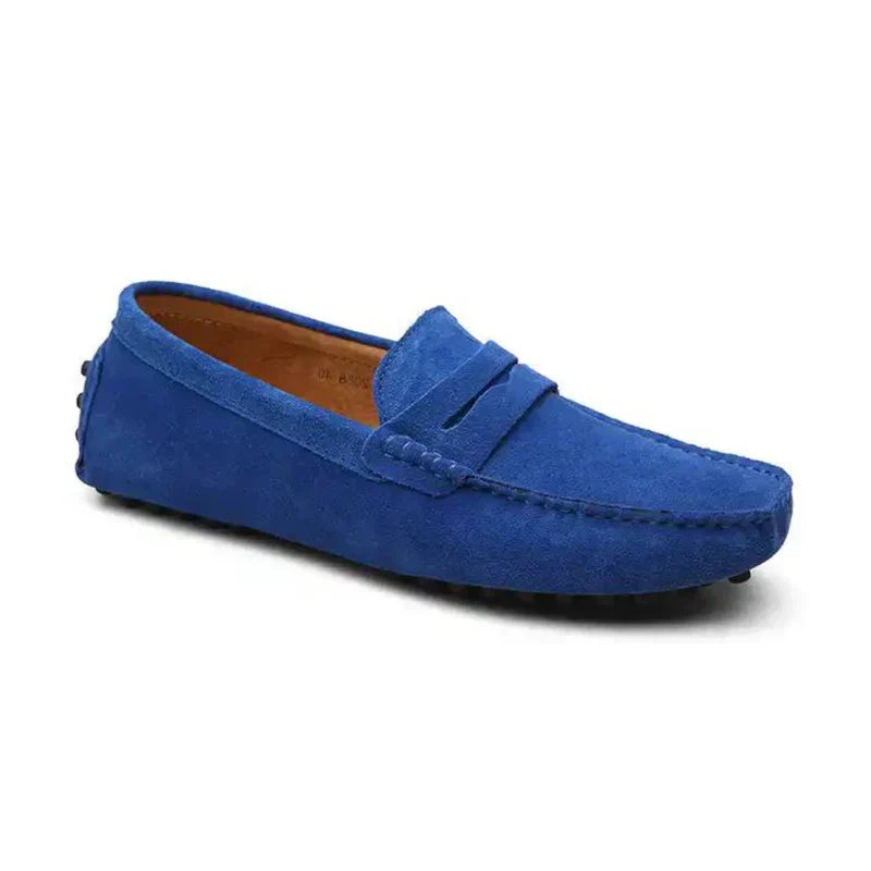 Zery™ | Suede Driver Loafers