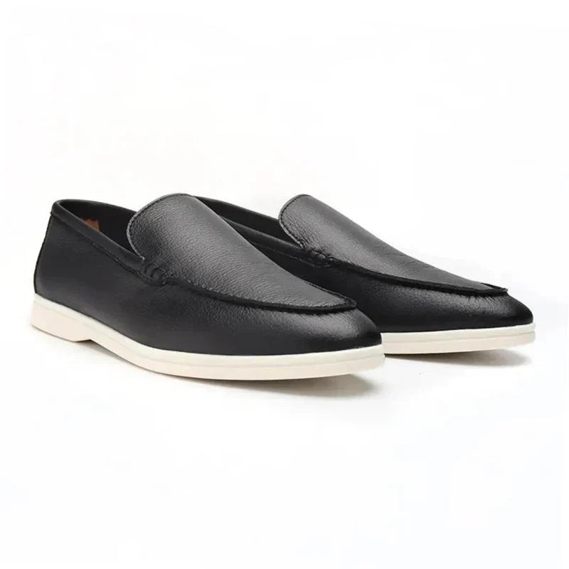 Zery™ | Old money cowhide leather loafers