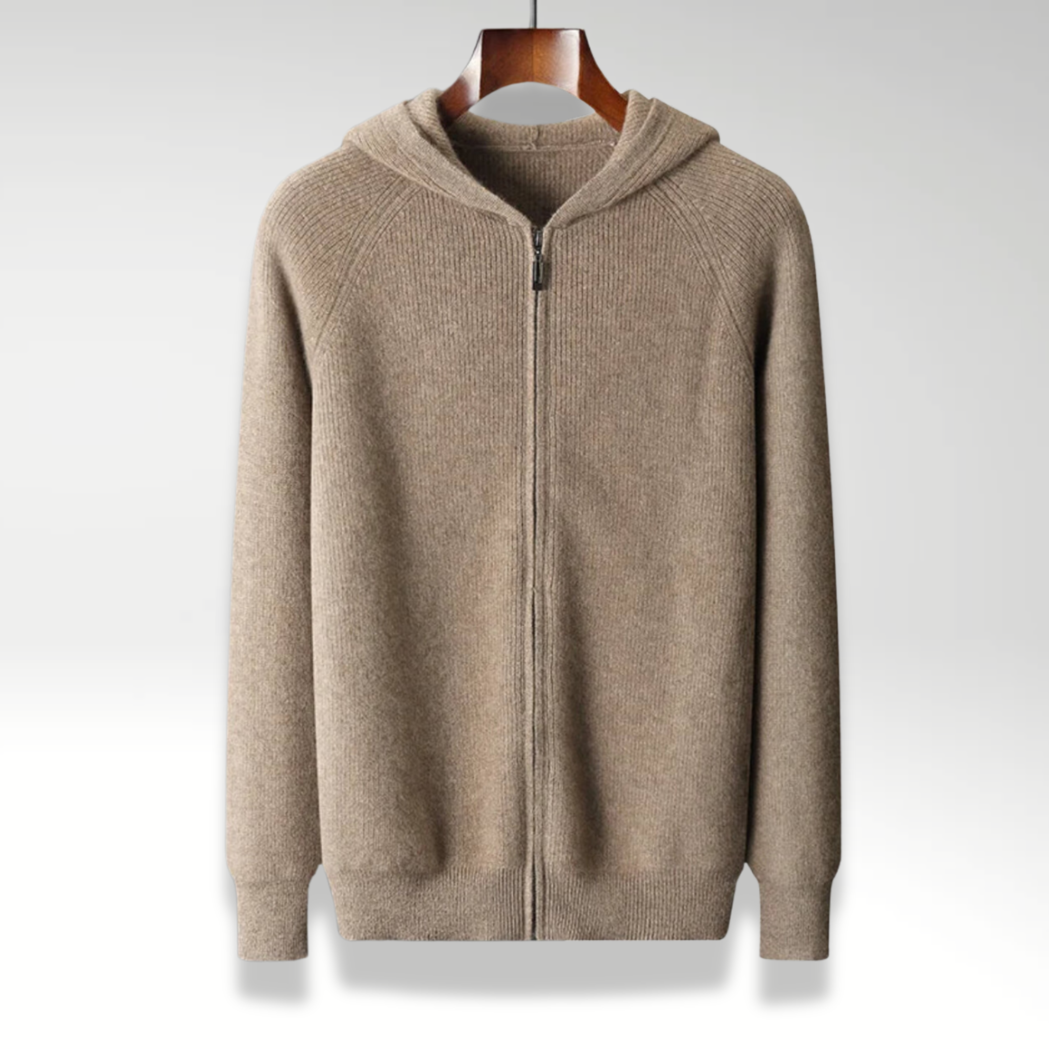 Zery™ | Luxe Merino Wool Men’s Autumn Hoodie