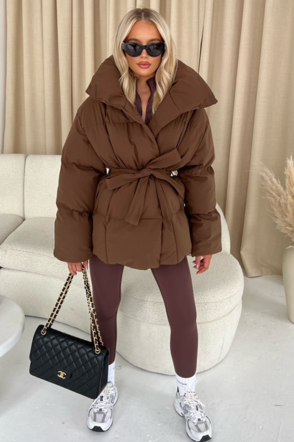 Alaska ™  Padded Duvet Button Up Coat