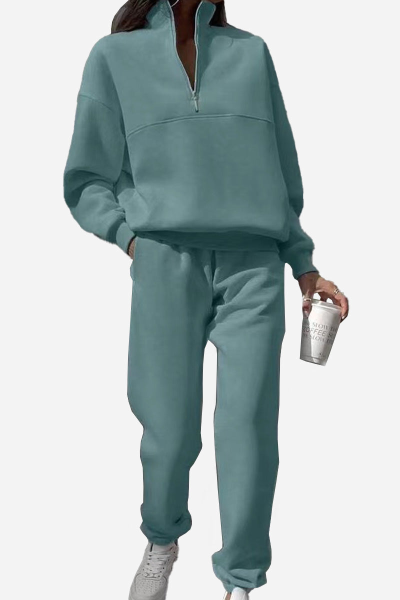 Zery ™ I Cotton-Blended Two-Piece Tracksuit