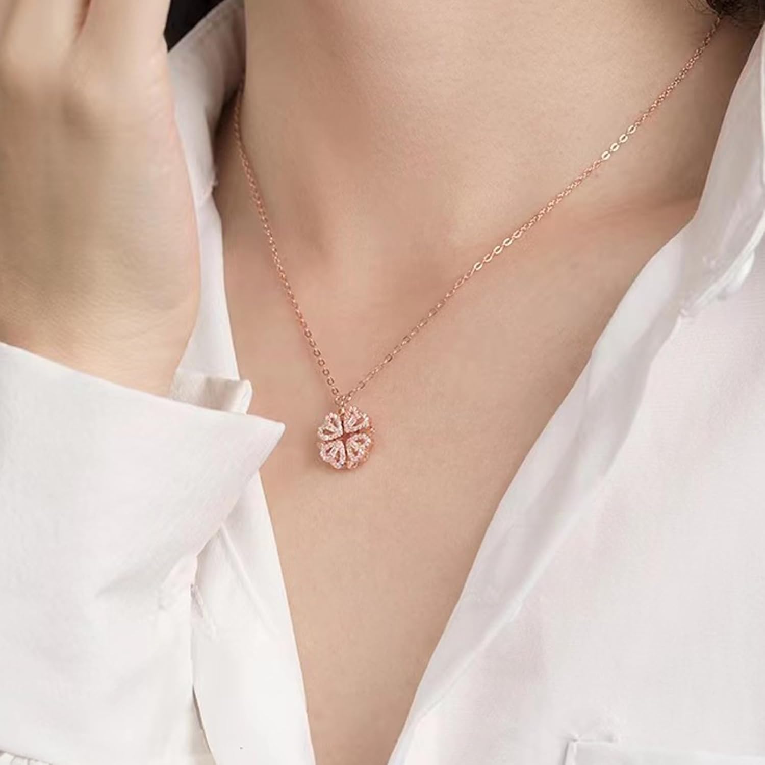 Zery™ I 2-In-1 LUCKY CLOVER  NECKLACE