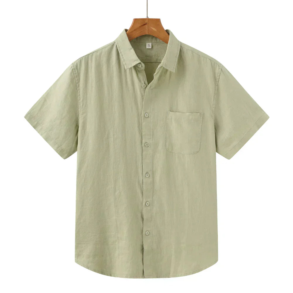 Zery™ | Linen shirt short sleeve