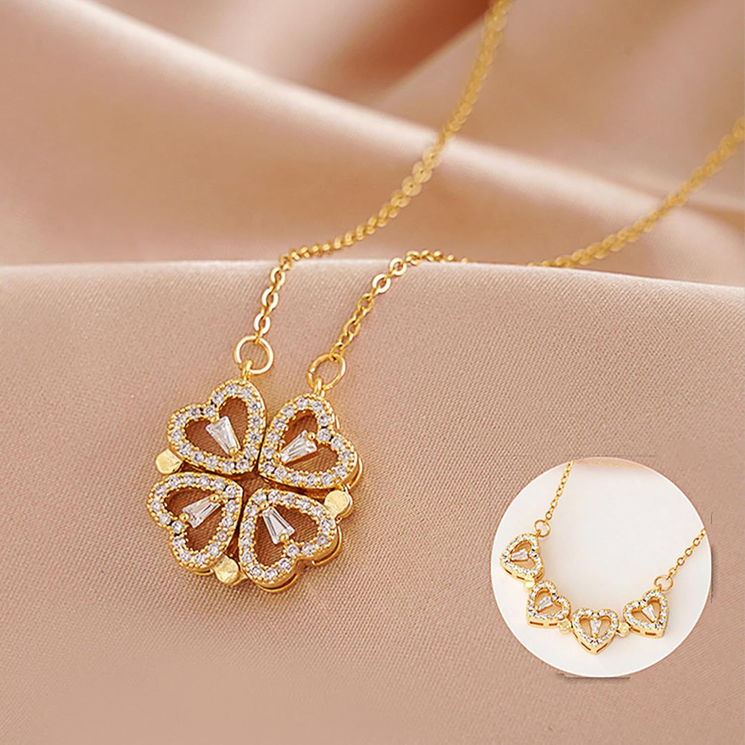 Zery™ I 2-In-1 LUCKY CLOVER  NECKLACE