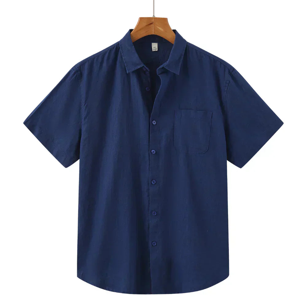 Zery™ | Linen shirt short sleeve