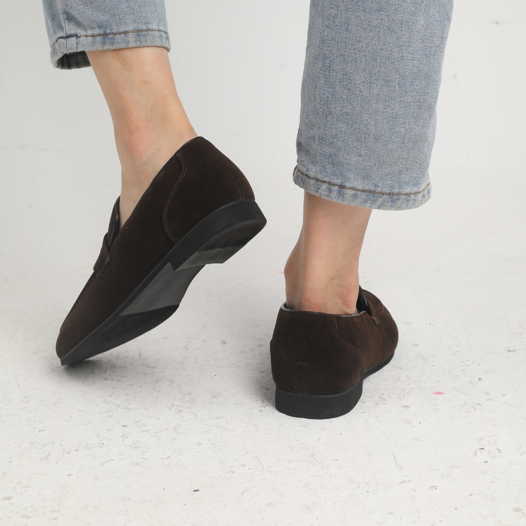 Zery™ | Suede Penny Loafers