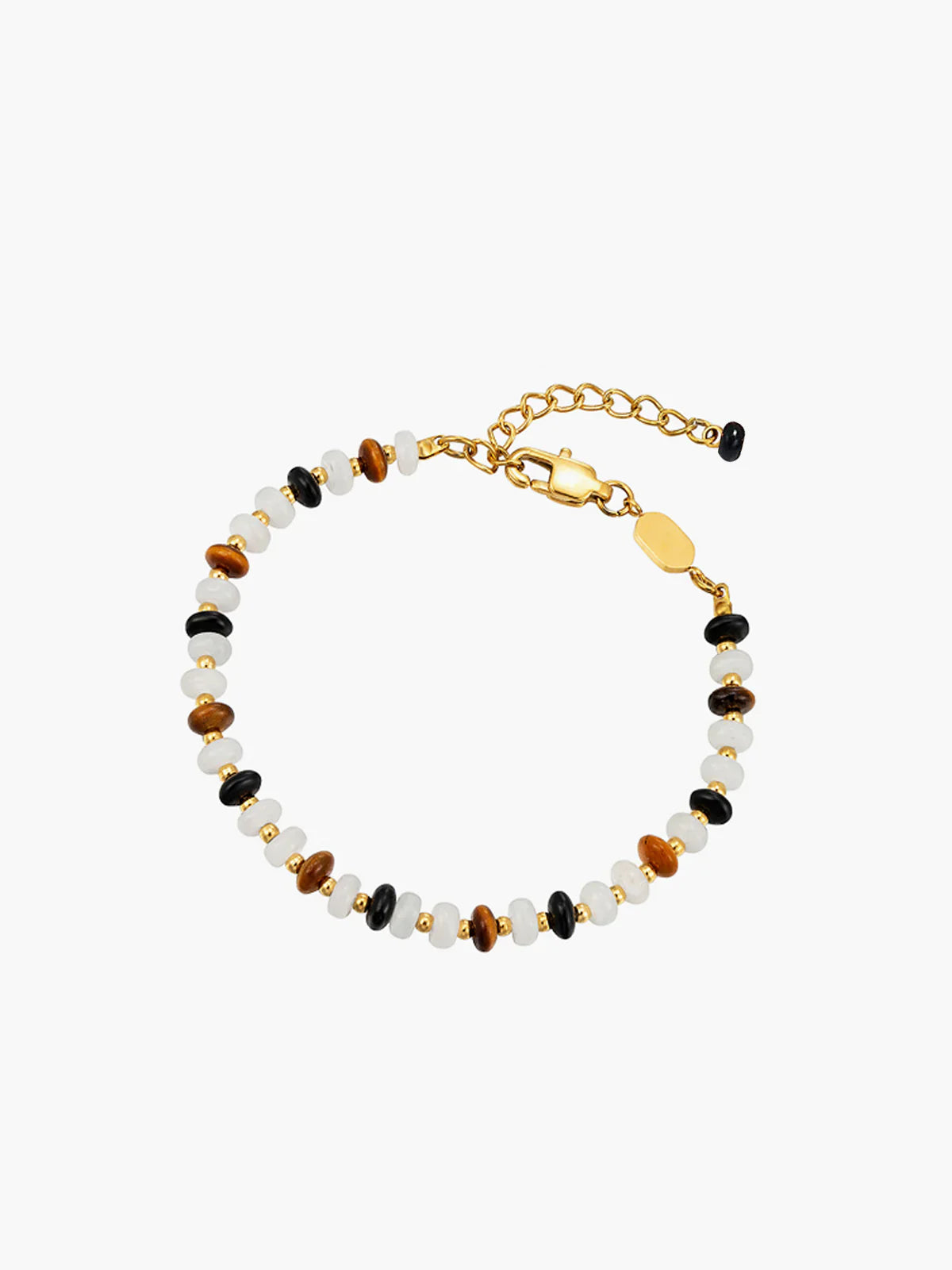 Cally Tiger Eye Beaded Bracelet