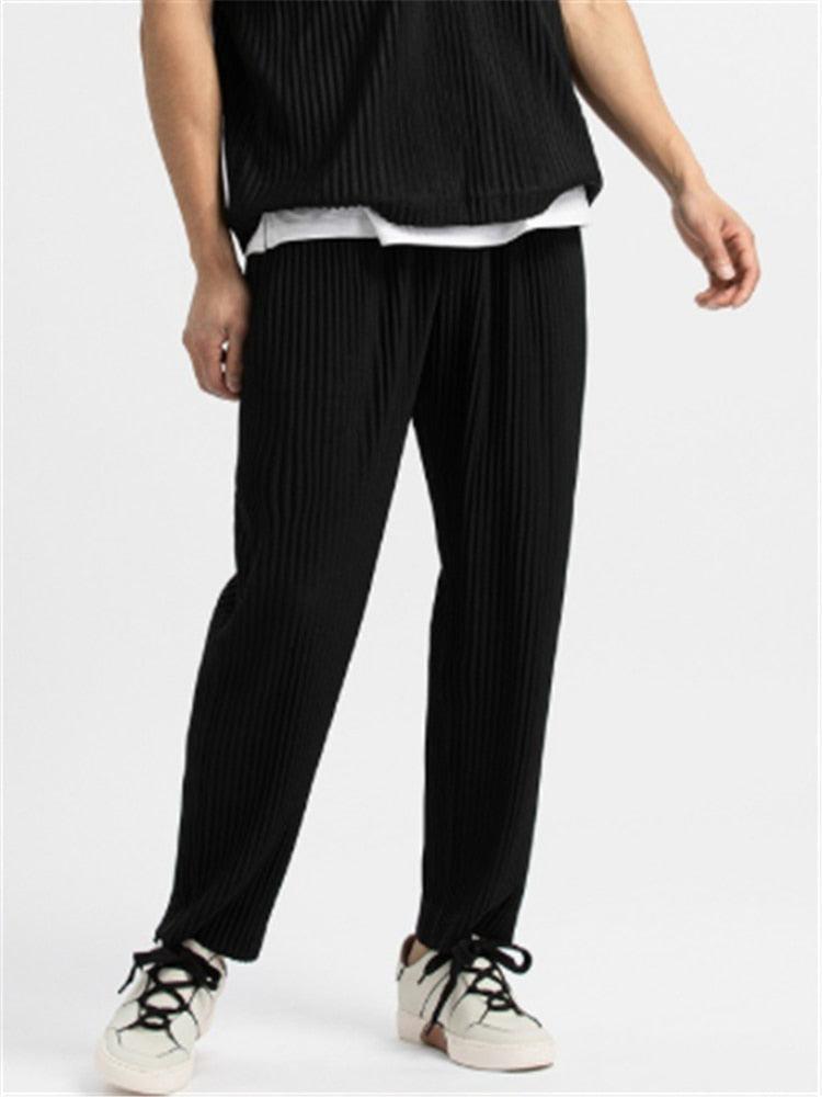 Zery™ | Ribbed cotton trousers