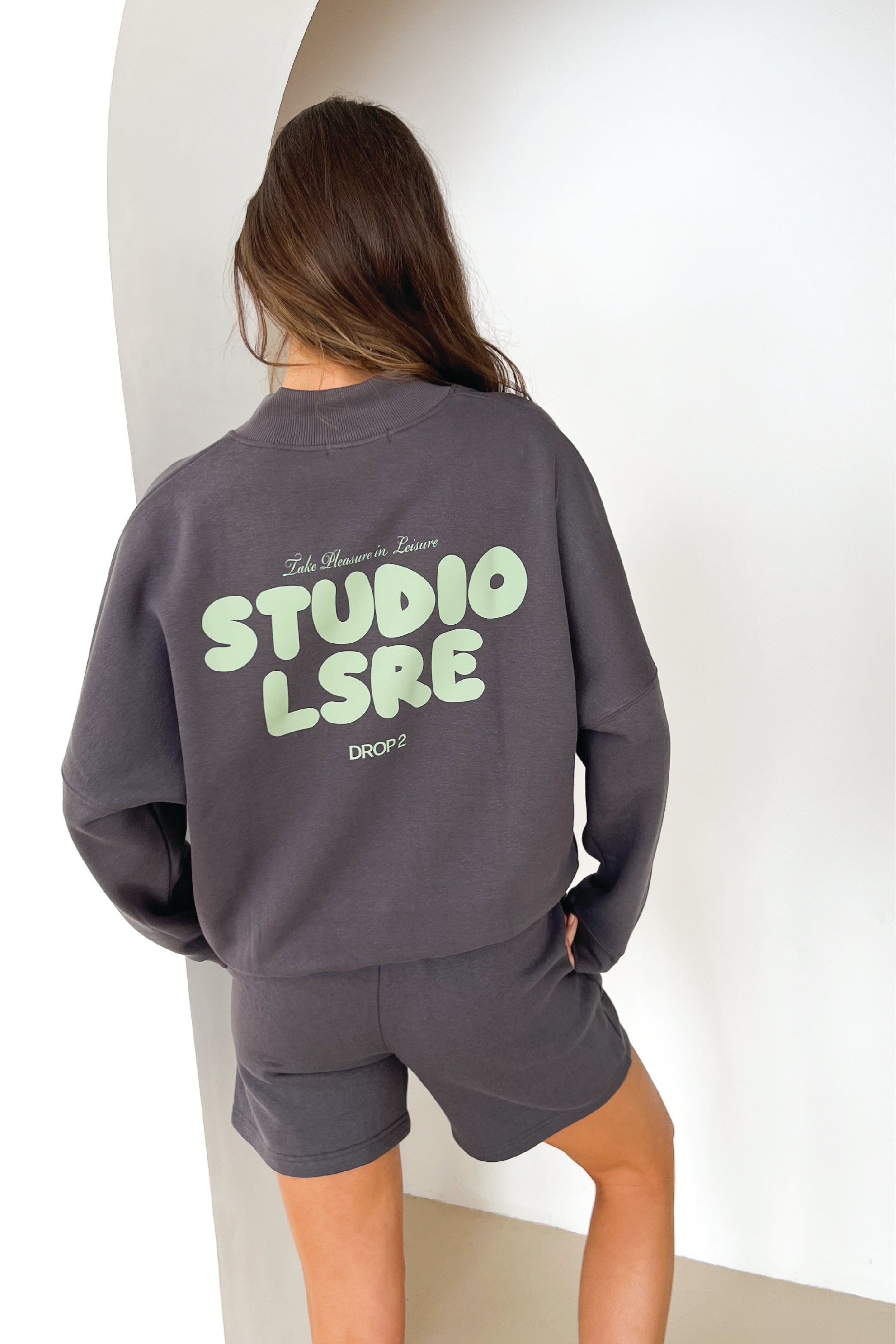 Studio Leisure steel grey bubble print bomber jacket