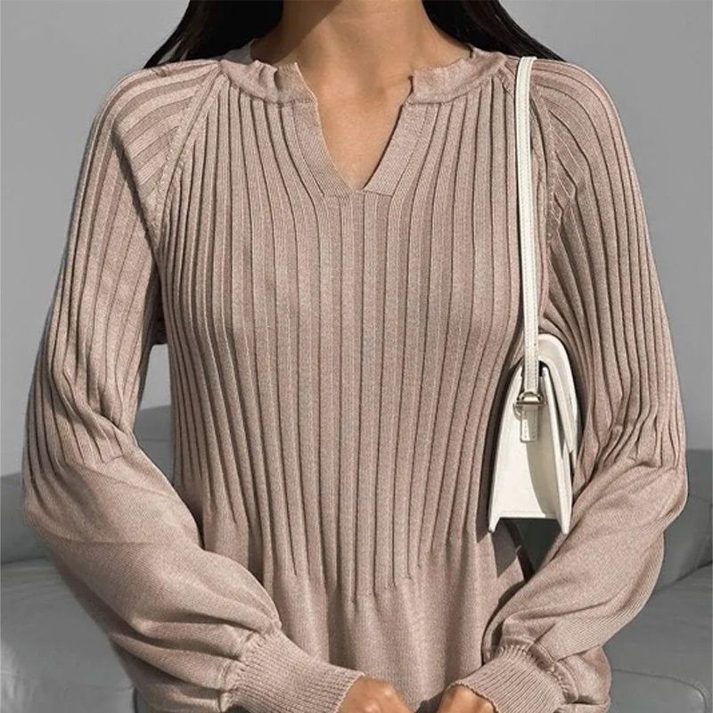 Zery™ | Knitted Long-sleeve Dress